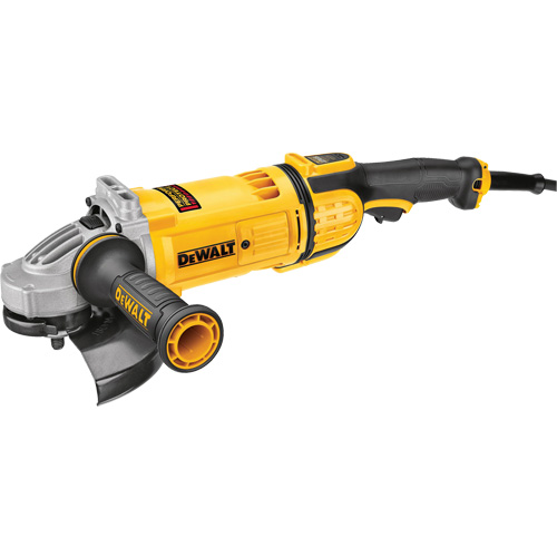 Large Angle Grinder with No Lock-On Switch, 7", 120 V, 15 A, 8500 RPM Pryde Industrial Inc.