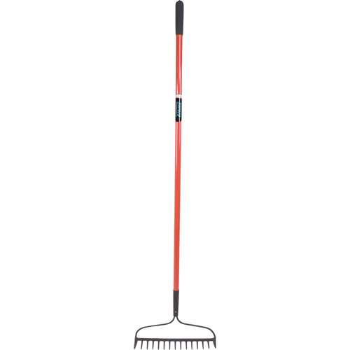 Heavy-Duty Bow Rakes, Fibreglass Handle, 15 Tines Pryde Industrial Inc.