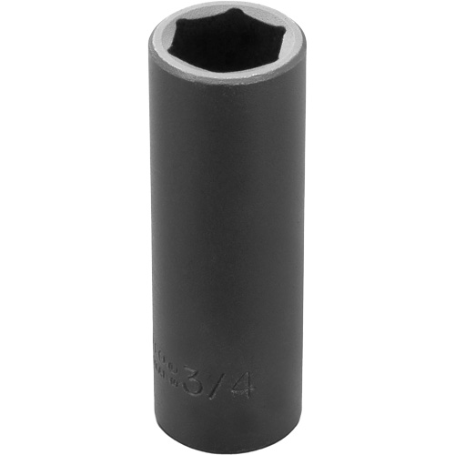 Socket, Impact, 3/4", 1/2" Drive, 6 Points, Deep Pryde Industrial Inc.