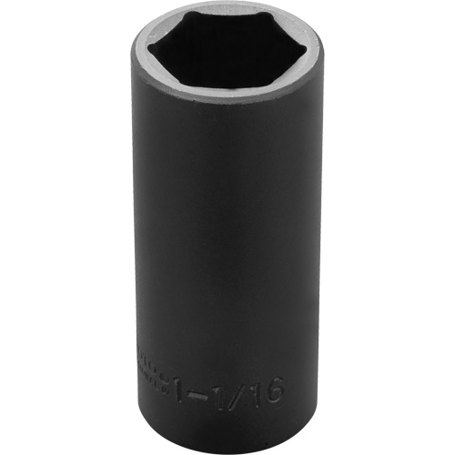 Socket, Impact, 1-1/16", 1/2" Drive, 6 Points, Deep Pryde Industrial Inc.