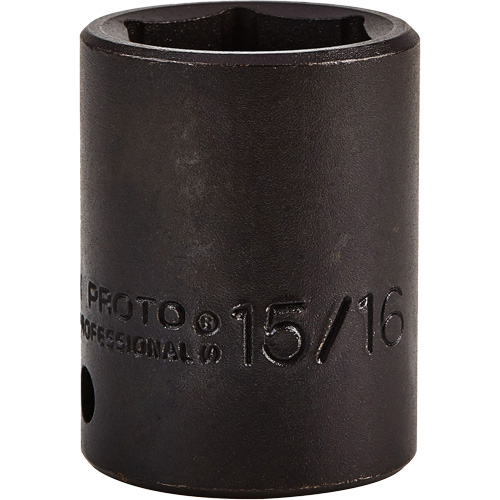 Socket, Impact, 15/16", 1/2" Drive, 6 Points Pryde Industrial Inc.