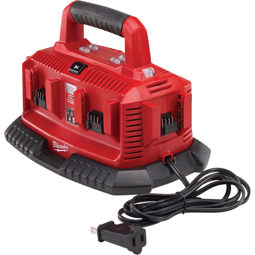 Chargeur de type s&eacute;quentiel pour six piles M18, 18 V, Lithium-ion Pryde Industrial Inc.