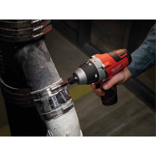 Tournevis sans fil sans moyeu M12 (outil seulement), Lithium-ion, 12 V, Couple 80 lb-po Pryde Industrial Inc.