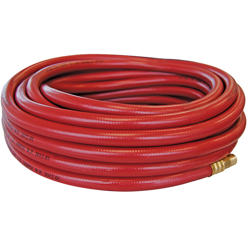 Flexhybrid Hoses with Fittings, Air, Technopolymer, 1/4" dia. x 50', 300 psi, 1/4 NPT Pryde Industrial Inc.