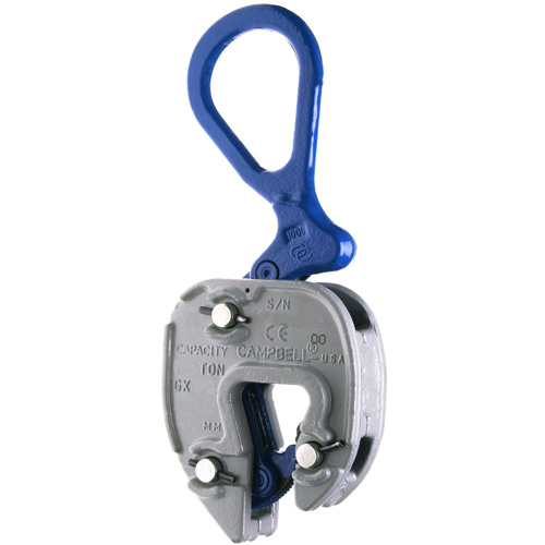 GX Plate Clamp, 2000 lbs. (1 tons), 3/4" - 1-3/8" Jaw Opening Pryde Industrial Inc.