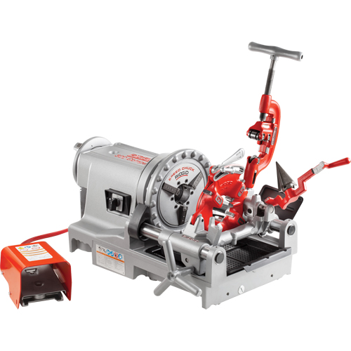 Machine &agrave; fileter compacte no 300, 52 tr/min, Filetage de la tige 1/2" - 2" Pryde Industrial Inc.