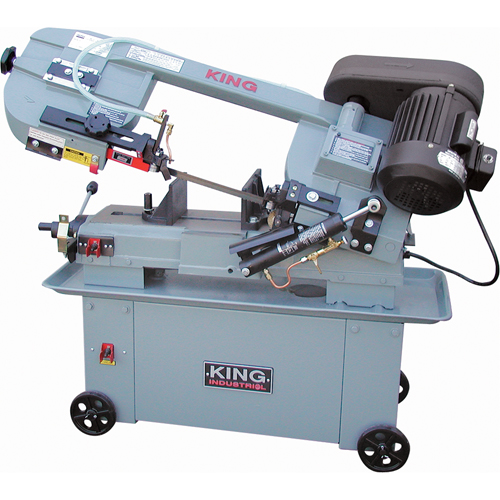 Metal Cutting Band Saws, Horizontal/Vertical, Round 7" and  7" x 12" Rectangular Cutting Capacity Pryde Industrial Inc.