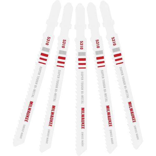 Lame de scie sauteuse, Bim&eacute;tal, Tige en T, 4" lo, 10 dents par pouce Pryde Industrial Inc.
