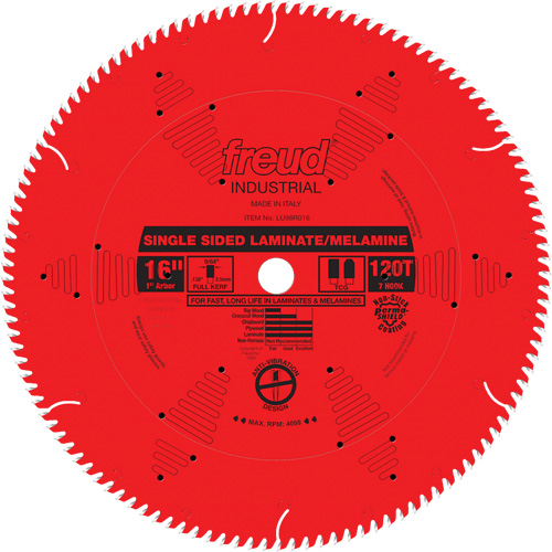 TCS Industrial Saw Blade - Chipboard, 16", 128 Teeth, Laminate Use Pryde Industrial Inc.