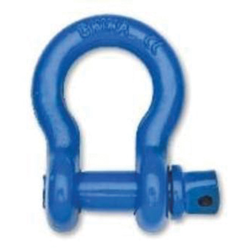 Farm Clevis Anchor Shackle, 1-1/8", Screw Pin, Coated Pryde Industrial Inc.