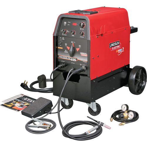 Ensemble Precision TIG 225 ReadyPak avec chariot Pryde Industrial Inc.