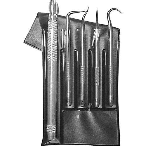 4-Piece Utility Pick Set With  Machined Aluminum Handles Pryde Industrial Inc.