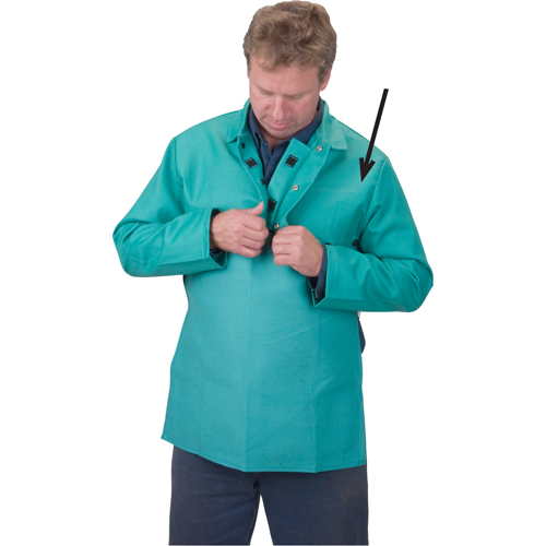 Flame Retardant Clothing, 3X-Large, Green Pryde Industrial Inc.