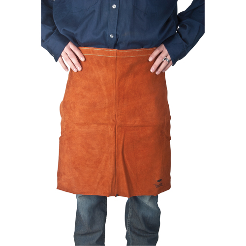 Tablier en cuir, Taille, 24" lo, Lava Brown Pryde Industrial Inc.