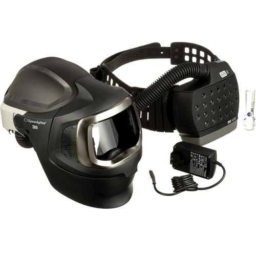 Adflo Powered Air Purifying Respirator, Welding Helmet, Lithium-Ion Battery Pryde Industrial Inc.