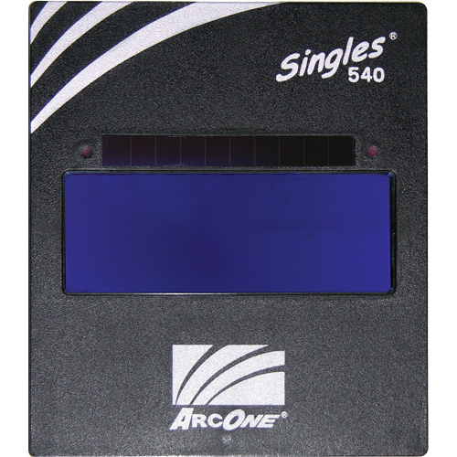 ArcOne&reg; Singles&reg; High Definition Auto-Darkening Welding Lens, 5" W x 4" H Viewing Area, For Use With ArcOne&reg; Pryde Industrial Inc.