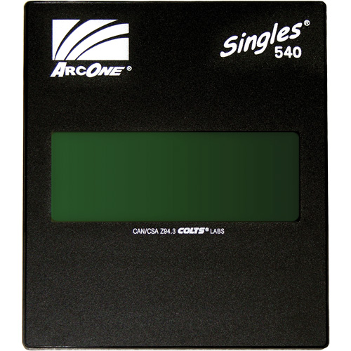 ArcOne&reg; Singles&reg; High Definition Auto-Darkening Welding Lens, 5" W x 4" H Viewing Area, For Use With ArcOne&reg; Pryde Industrial Inc.