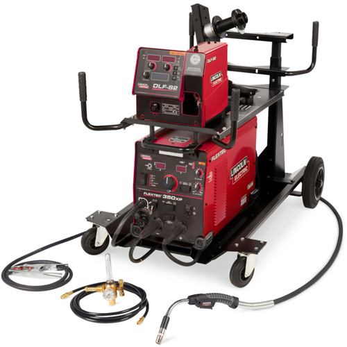 Syst&egrave;me de soudage MIG Flextec Ready-Pak 350XP/DLF-82, 380 V/460 V/575 V, 3 Ph Pryde Industrial Inc.
