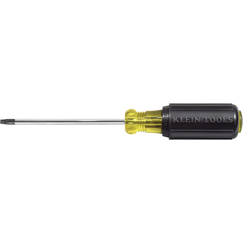Tournevis Klein a/manche caoutchout&eacute;-Tournevis Torx &agrave; tige ronde Pryde Industrial Inc.