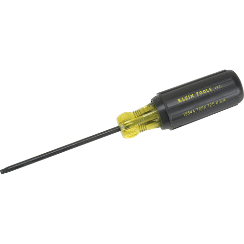 Tournevis Klein a/manche caoutchout&eacute;-Tournevis Torx &agrave; tige ronde Pryde Industrial Inc.