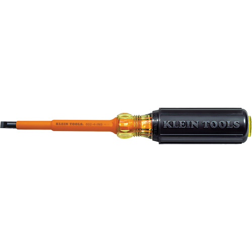 Insulated Heavy Duty, Slot Keystone Tip Screwdrivers Pryde Industrial Inc.