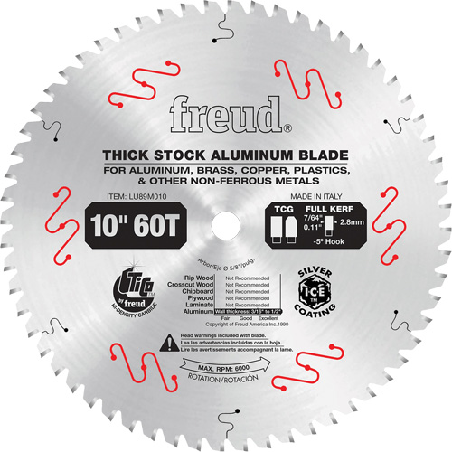 Industrial Saw Blade, 10", 72 Teeth, Non-Ferrous Use Pryde Industrial Inc.