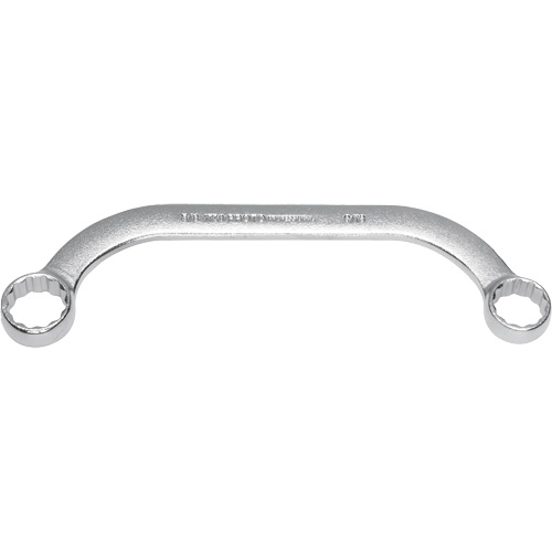 Box End Wrench, 12 Point, 5/8"/9/16", 15° Offset, Plain Finish Pryde Industrial Inc.