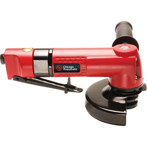 Angle Wheel Grinder, 4-1/2" Wheel, 1/4" NPT Inlet, 12000 RPM Pryde Industrial Inc.