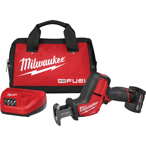 M12 Fuel Hackzall&reg; Reciprocating Saw Kit, 12 V, Lithium-Ion Battery, 0 - 3000 SPM Pryde Industrial Inc.