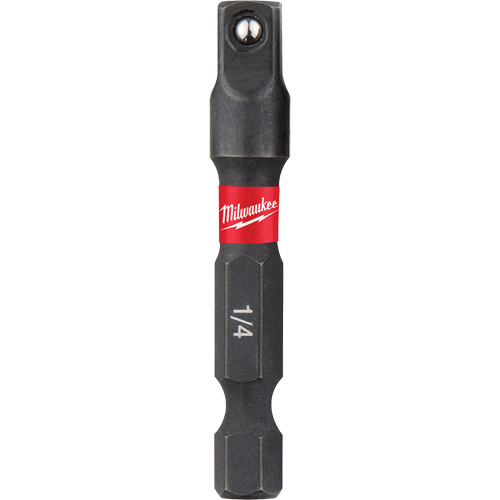 Adaptateurs de douilles &agrave; chocs Shockwave, 1/4" Prise, Dimension m&acirc;le 1/4", Sph&eacute;rique, 1-7/8" lo Pryde Industrial Inc.