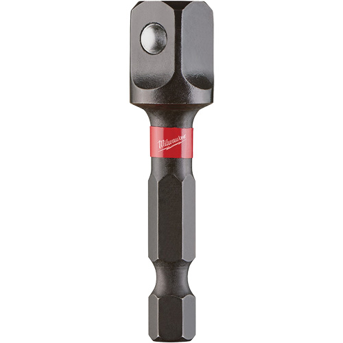 Adaptateurs de douilles &agrave; chocs Shockwave, 1/4" Prise, Dimension m&acirc;le 3/8", Sph&eacute;rique, 1-7/8" lo Pryde Industrial Inc.