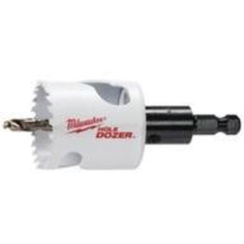 Scie-cloche Hole Dozer avec arbre, 1-3/4", Profondeur de la coupe 1-5/8", Bim&eacute;tal Pryde Industrial Inc.