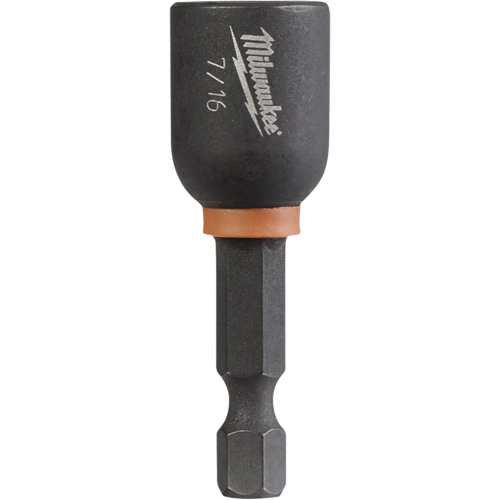 Tourne-&eacute;crou Shockwave Impact Duty, Embout 1/4", Prise 7/16", 1-7/8" lo, Magn&eacute;tique Pryde Industrial Inc.