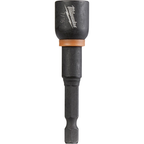 Tourne-&eacute;crou Shockwave Impact Duty, Embout 1/4", Prise 7/16", 2-9/16" lo, Magn&eacute;tique Pryde Industrial Inc.