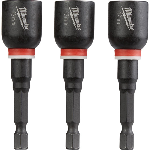 Tourne-&eacute;crou Shockwave Impact Duty, Embout 1/4", Prise 12 mm, 2-9/16" lo, Magn&eacute;tique Pryde Industrial Inc.