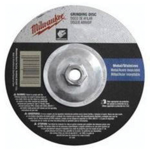 Meule, 7" x 1/4", Arbre 5/8"-11, Oxyde d'aluminium, Type 27 Pryde Industrial Inc.