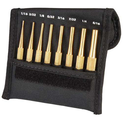 Ensemble de poinçons dentraînement en laiton, 8 morcea Pryde Industrial Inc.