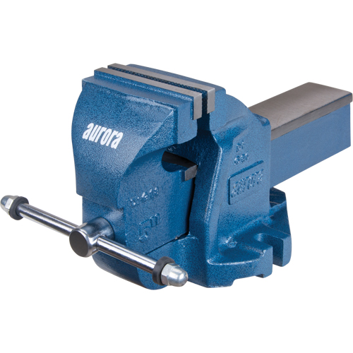 &eacute;tau d'&eacute;tabli robuste, Largeur des m&acirc;choires 5", Profondeur de la gorge 3-3/10" Pryde Industrial Inc.