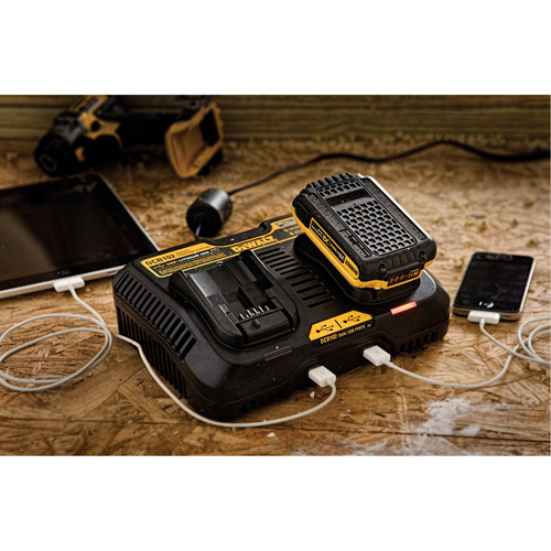Max Jobsite Charging Station, 12 V/20 V, Lithium-Ion Pryde Industrial Inc.