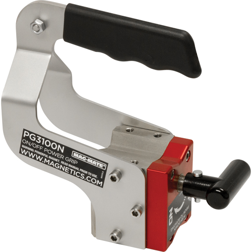 On/Off Power Grips, 7-1/2" Length, 3-3/8" Diameter, 100 lbs. Capacity Pryde Industrial Inc.