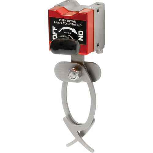 On/Off Magnetic Hanging Hooks, 5-3/4" Length, 1-3/4" Diameter, 35 lbs. Capacity Pryde Industrial Inc.