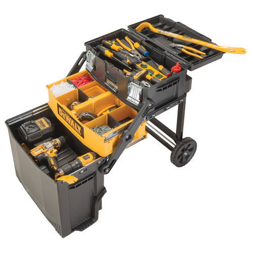 Multi-level Workshop, 16-3/16" W x 21-1/2" D x 28-13/16" H, Black Pryde Industrial Inc.