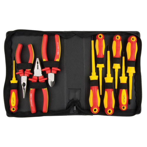 Ensemble d'outils isol&eacute;s, 1000 V, 10 Mcx Pryde Industrial Inc.