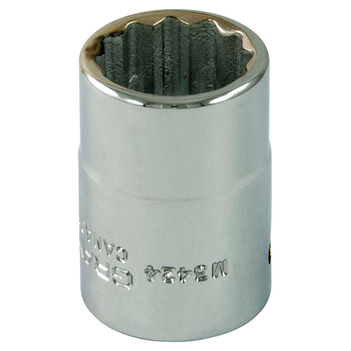 Douille, 24 mm, Prise 3/4", 12 pans Pryde Industrial Inc.
