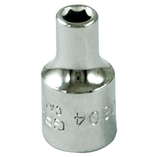 Douille, 4 mm, Prise 1/4", 6 pans Pryde Industrial Inc.