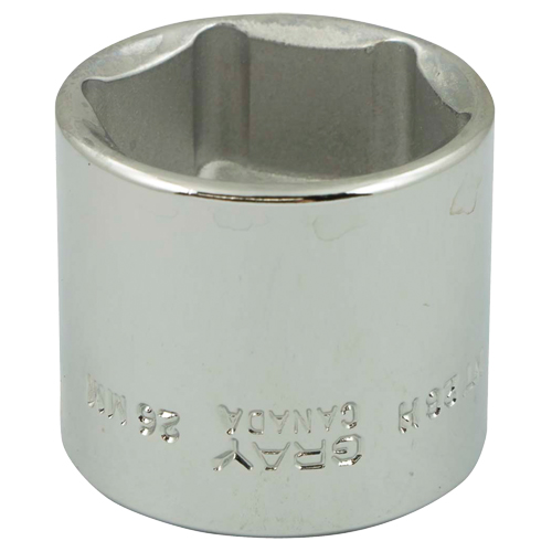 Douille, 15 mm, Prise 3/8", 6 pans Pryde Industrial Inc.