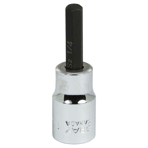 Douille &agrave; embout, 1/4" x 2-3/10" lo, Prise 3/8" Pryde Industrial Inc.