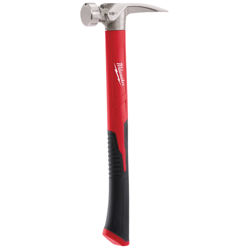 Marteau &agrave; face lisse, 19 oz., Prise en Fibre de verre, 15-1/4" lo Pryde Industrial Inc.
