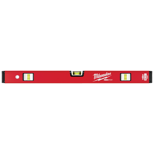 Niveau compact Redstick, Boîte, 2' lo, Acier, 3, Non magn&eacute;tique Pryde Industrial Inc.