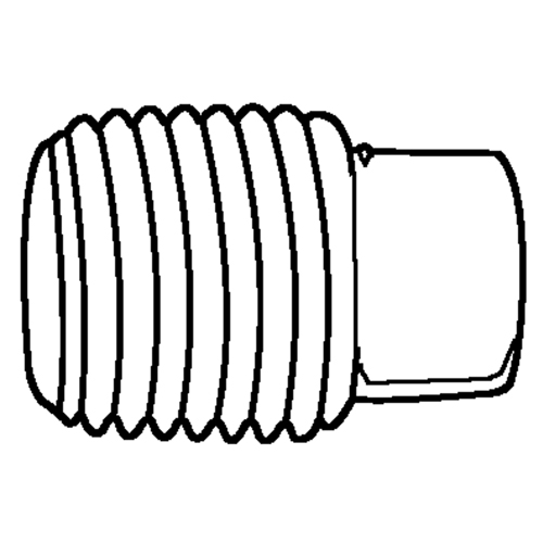Pipe Plugs (Square Head), 1/8" Dia., Brass Pryde Industrial Inc.
